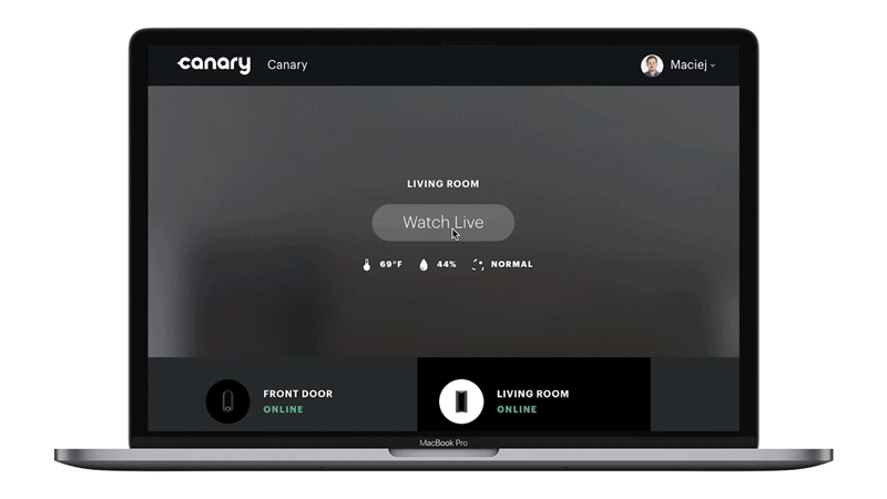 Can I use my canary camera as a webcam?